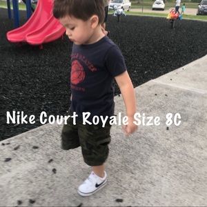 SOLD Nike Court Royale Infant Toddler Shoe size 8C